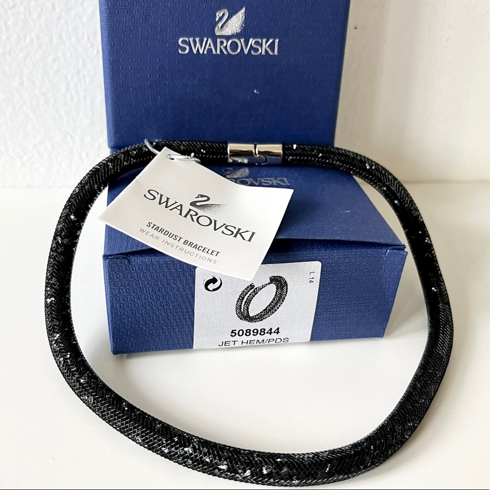 NWT/NWB Swarovski “Stardust” Crystal Necklace or Double Bracelet